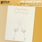 Better Office Products Wedding Congratulations Card W/Gold Shimmer Env, 5in. x 7in. Metallic Gold Foil, High Gloss, 1 Pc 64635 - alternate 2